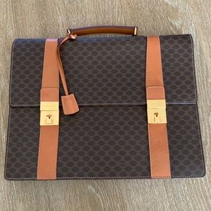Vintage Céline Macadam Monogram briefcase
